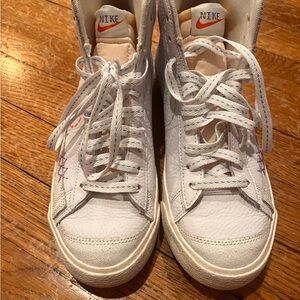 Nike Cream High-Top Sneakers